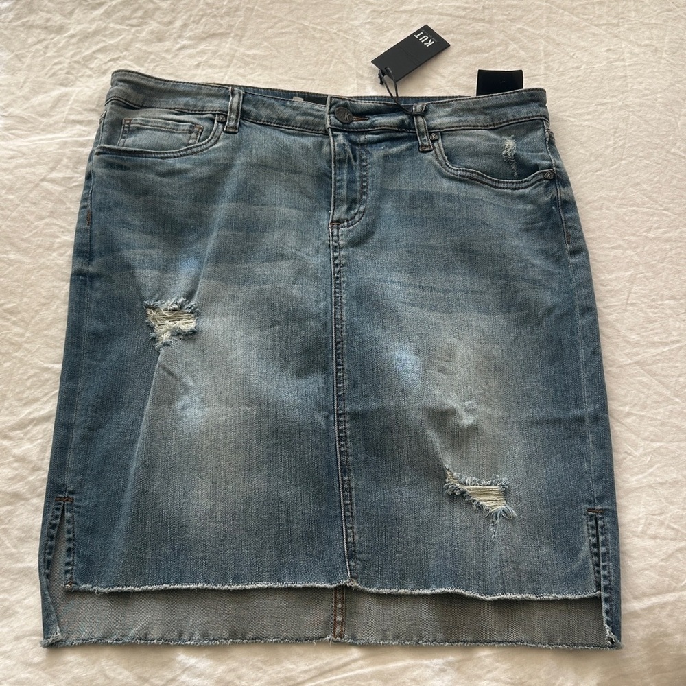 Kut From The Cloth Denim Skirt